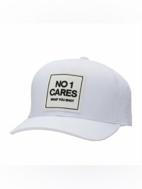 G/FORE No 1 Cares Patch Stretch Twill Snapback Golf Hat - Snow